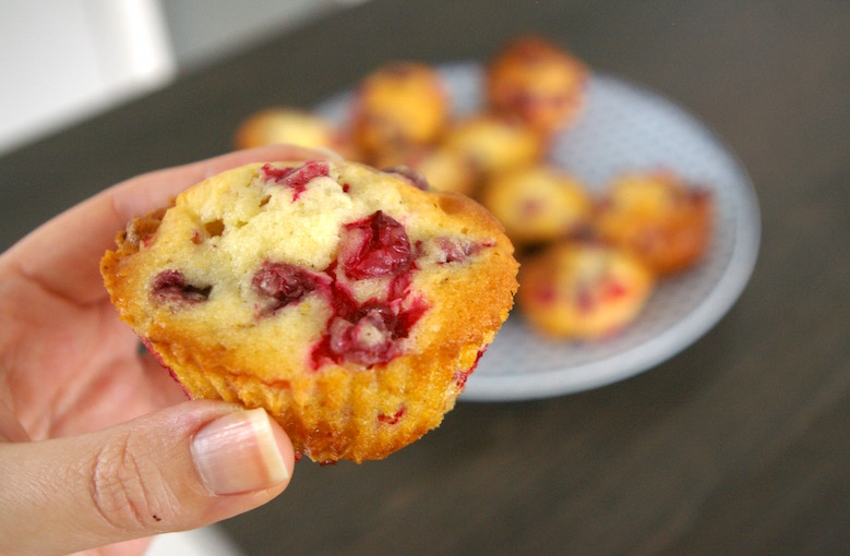 mini muffin cranberry