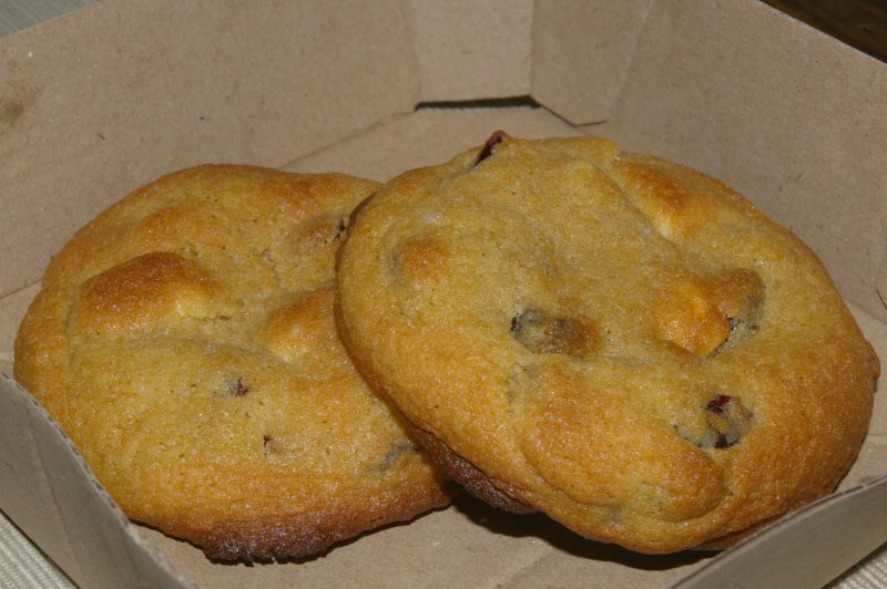 Cookies chocolat blanc cranberries Cookies chocolat blanc cranberries
