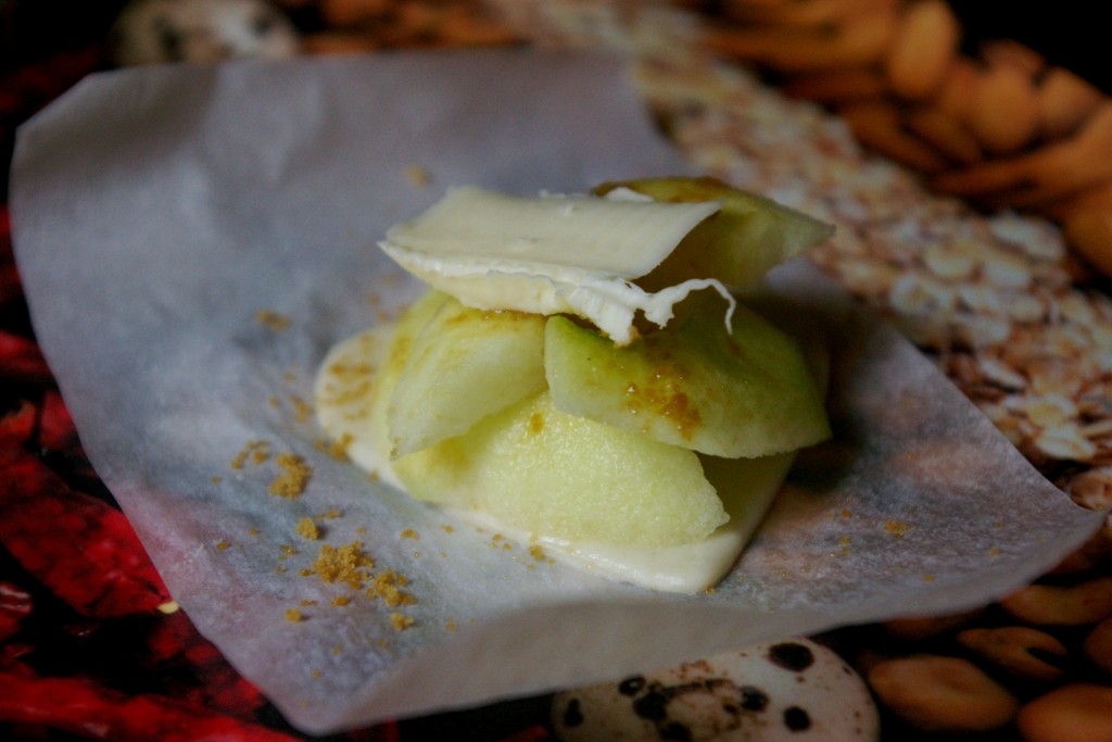préparation tartelette pommes