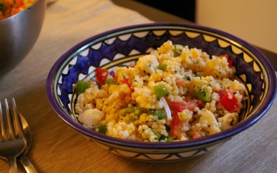 couscous geant echalotes coriandre