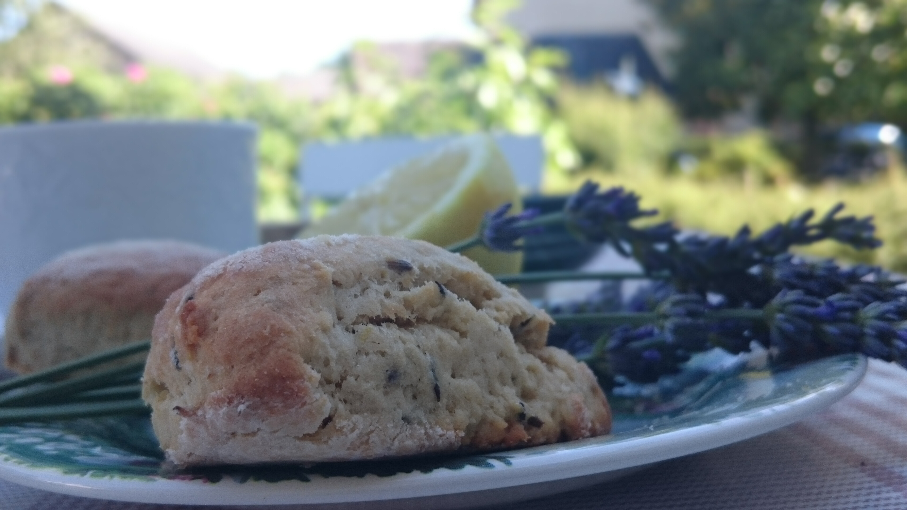 scones lavande citron