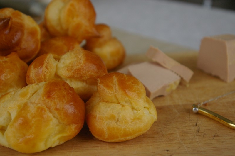 choux et foie gras