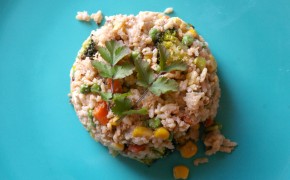 riz saute aux legumes coriandre