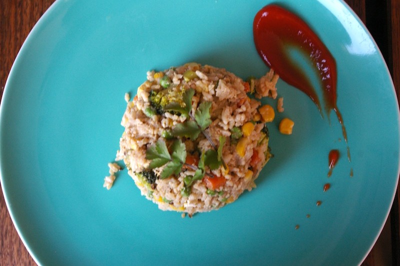 stir fried rice stir fried rice
